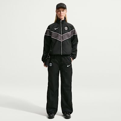 Paris Saint-Germain Windrunner Nike Yüksek Belli Dokuma Kadın